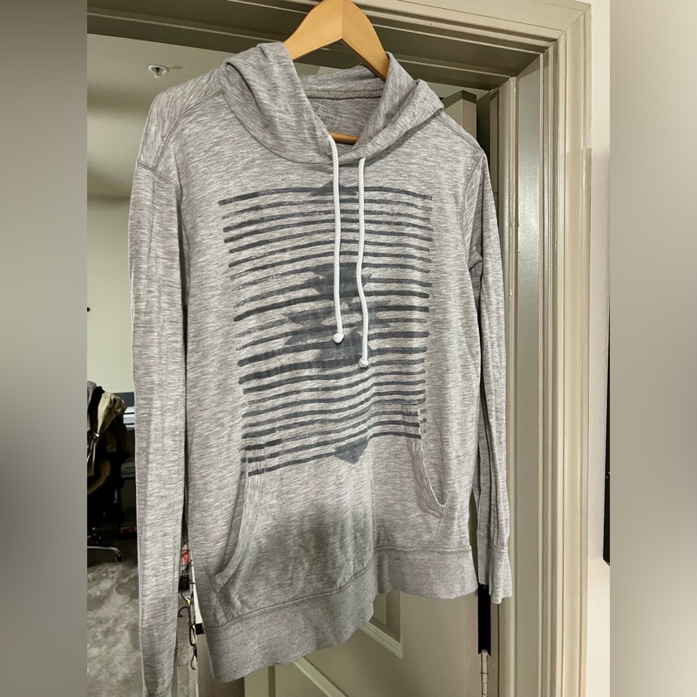 Gray hoodie